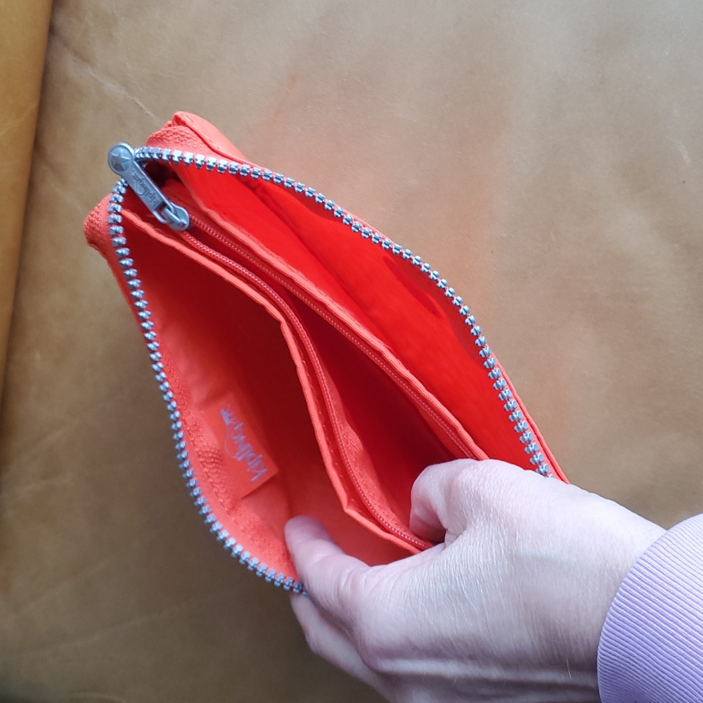 Kipling Orange Wallet Pouch - Picture 4 of 7